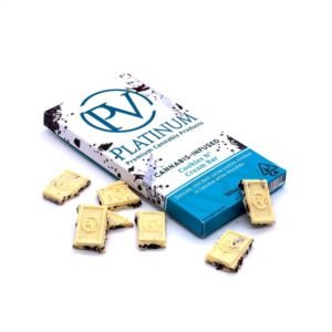 Cannabis Infused Cookies n’ Cream Chocolate Bar