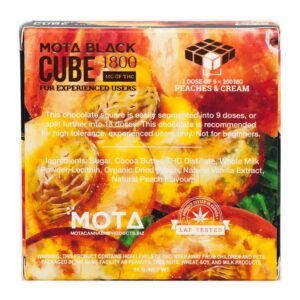 MOTA - Peaches and Cream White Chocolate Cube 1800MG