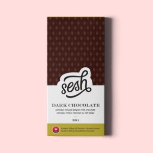 Sesh Edibles Dark Chocolate Bars